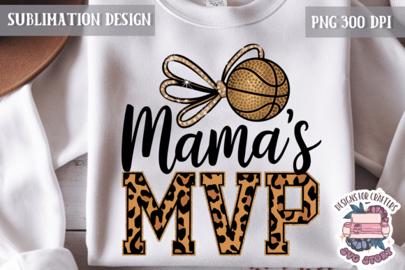 Basketball Mom Sublimation PNG Quote