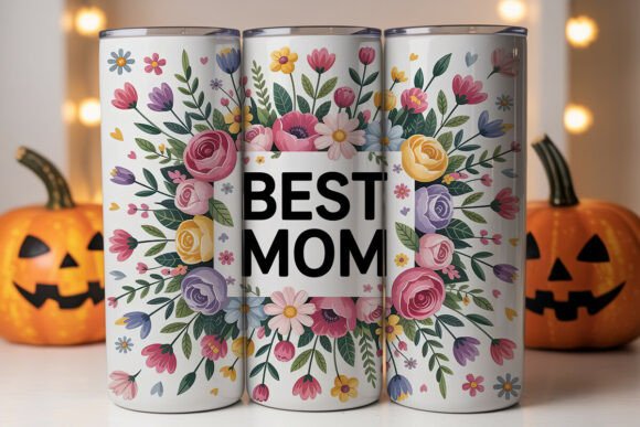 Best Mom Floral Tumbler Wrap: A Designer’s Embroidery Review