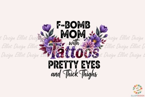 Fbomb Mom Tattoos PNG – Embroidery Design Review