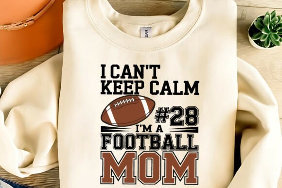 Football Mom – T-Shirt Design