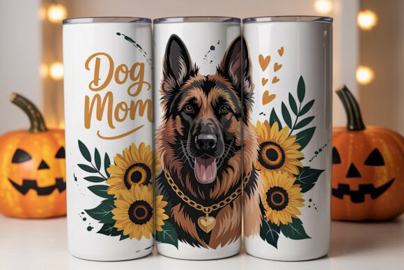 German Shepherd Dog Mom 20oz Tumbler