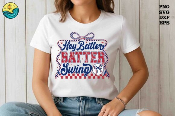 Hey Batter Batter Swing SVG