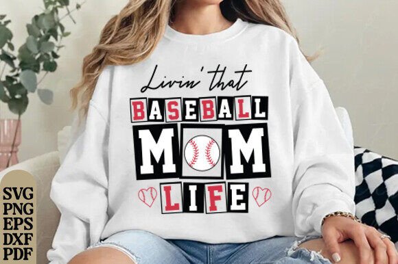 Living That Baseball Mom Life Shirt Design Review