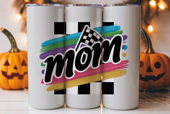 Racing Mom 20oz Tumbler Wrap