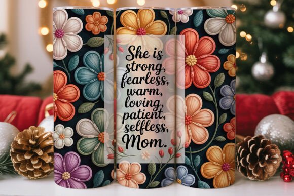 She is Mom Floral Tumbler Wrap: A Designer's Honest Take