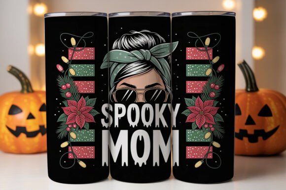 Spooky Mom Christmas Tumbler Wrap: A Designer's Review